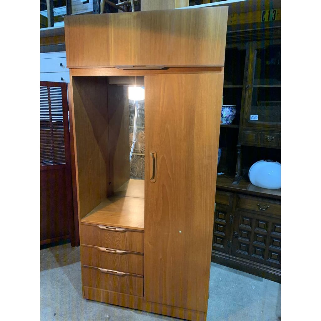 Single Wardrobe With Mirror and 3 Drawers in Paisley, Renfrewshire