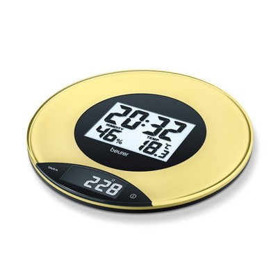 Beurer KS49 digitale Küchenwaage gelb 706.05