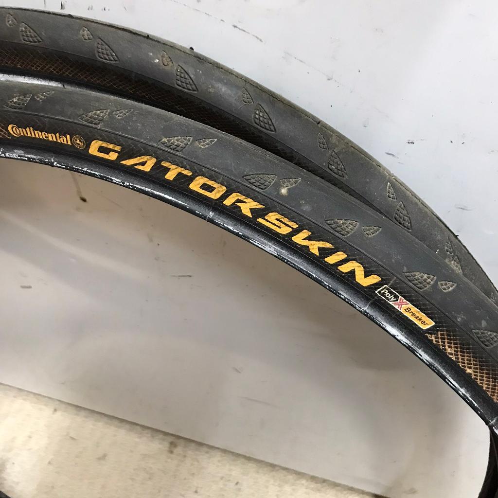 Continental Gatorskin 26” slick tyres 