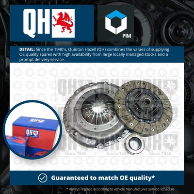 Clutch Kit 2 piece (Cover+Plate) fits FORD C-MAX TDCi 1.8D 07 to 10 QH 1430430