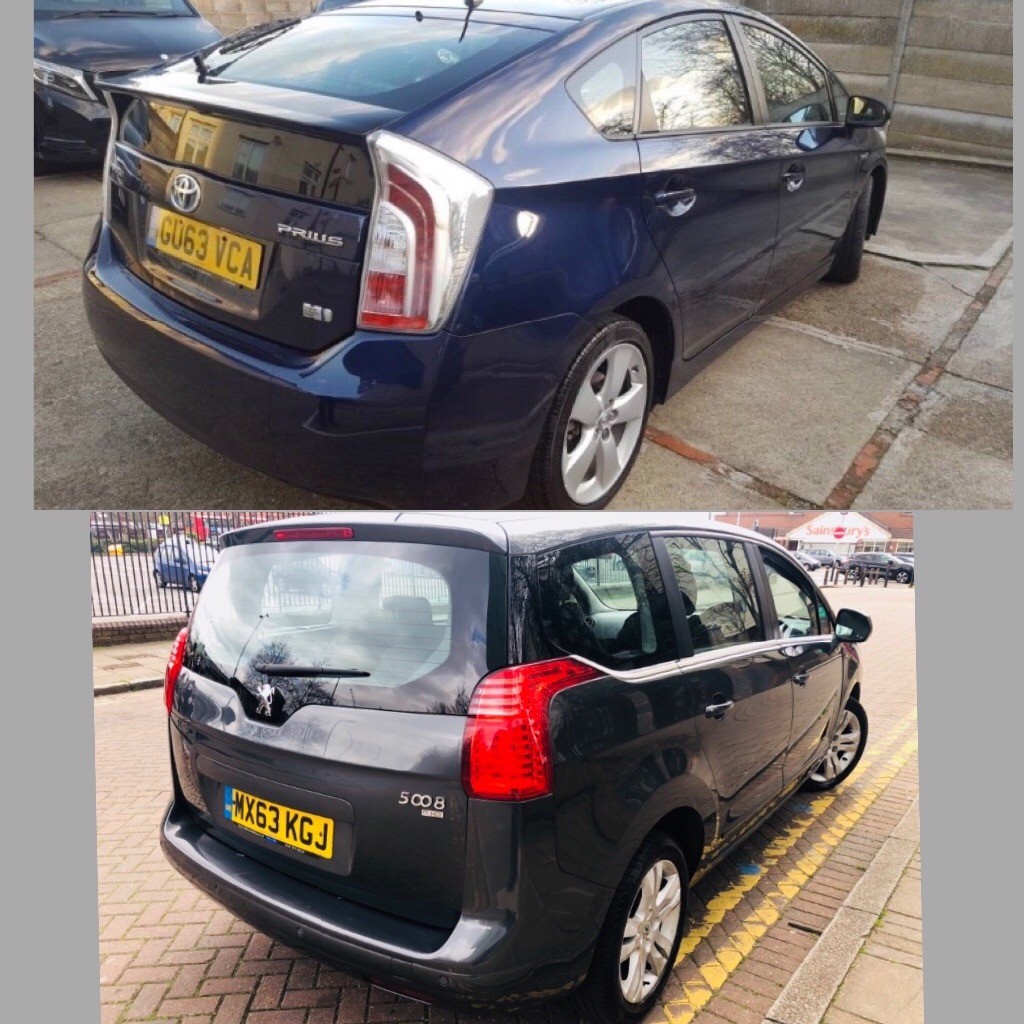 MPV & Toyota Prius PCO cars for Rent/Hire, 7 Seats XL, Ford Galaxy VW