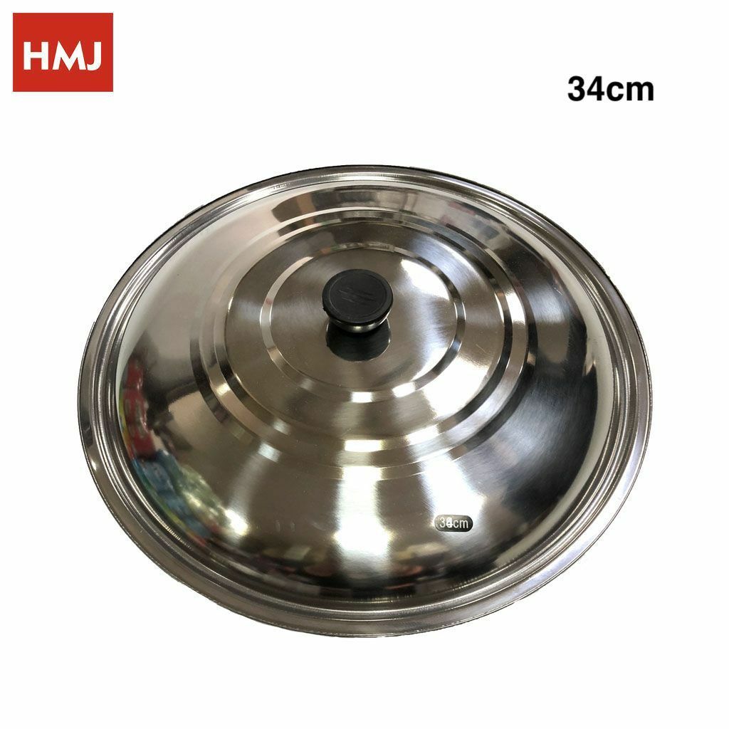 Coperchio In Metallo Per Padella Pentola Casseruola Tegame Diametro 34cm hmj