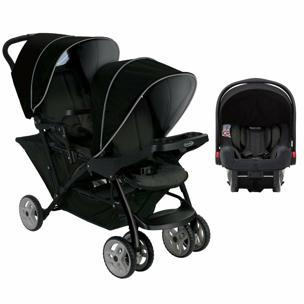 graco double travel system