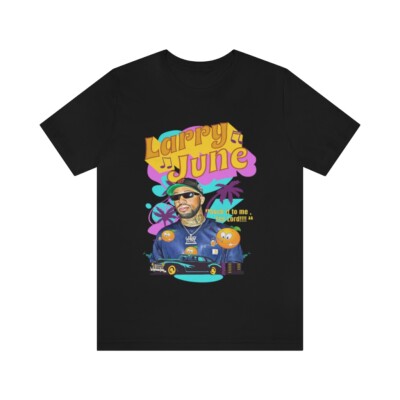 Larry June Sock It To Me , Yes Lord! Uncle Larry Numbers Short Sleeve Tee