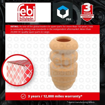 Suspension Buffer fits VW CADDY Mk2 Front 1.4 1.6 1.9D 95 to 04 1H0412303 Febi
