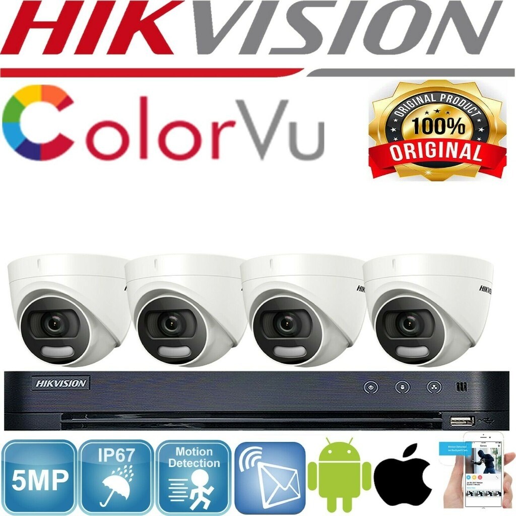 CCTV Camera system with night vision, mobile app Full HD in Hockley