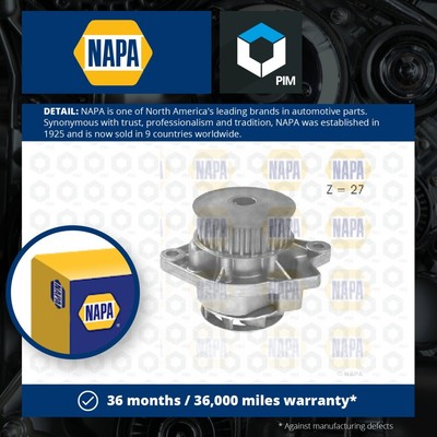 Water Pump NWP1025 NAPA Coolant 030121005A 030121005S 030121008A 030121008C New