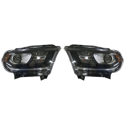 For 2016 2017 2018 DODGE DURANGO Headlight Assembly Pair (CAPA)