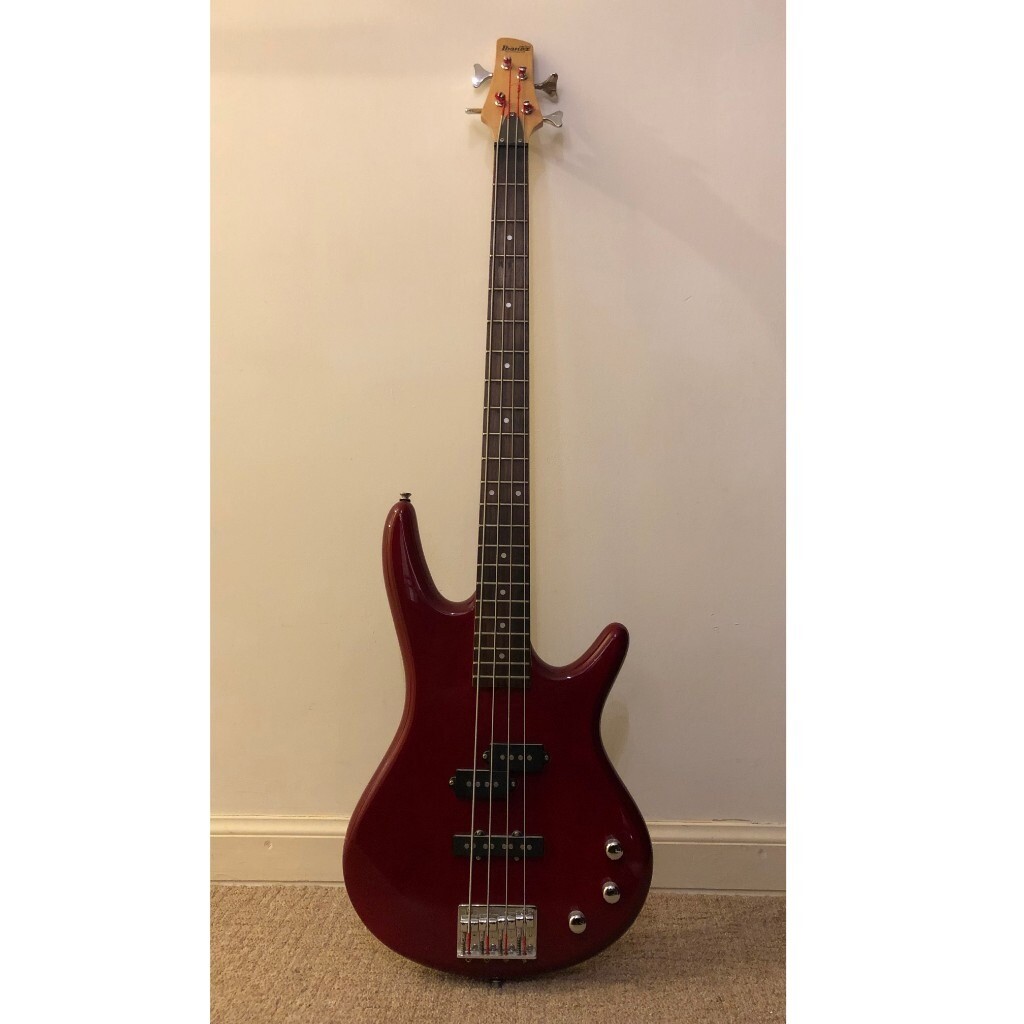 Ibanez Soundgear GIO Red Electric Bass Guitar 4 String Right Handed