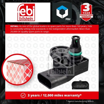 MAP Sensor fits PEUGEOT 2008 MK1 1.6 2013 on 5FS(EP6C) Manifold Pressure 1920RX