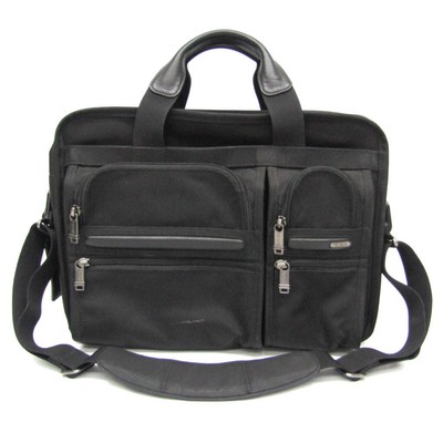 Tumi Alpha Expandable Organizer Computer Briefcase 26141D4 Men's Nylon  BF572157