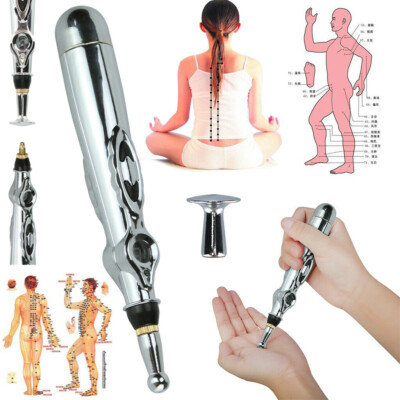 Laser Acupuncture Pen Electronic Meridian Energy Massage Pain Therapy Relief Set