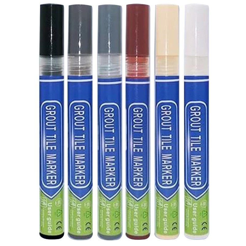 Grout Pen Beige Tile Paint Marker: Waterproof Tile Grout Colorant and Sealer Pen