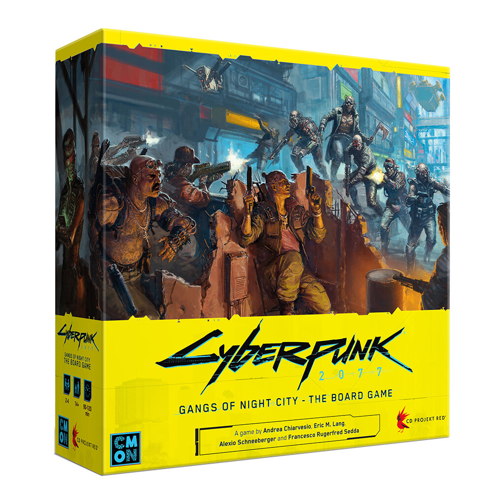 Киберпанк 2077: Настольная игра Банды ночного города от CMON SHIPS 2/9