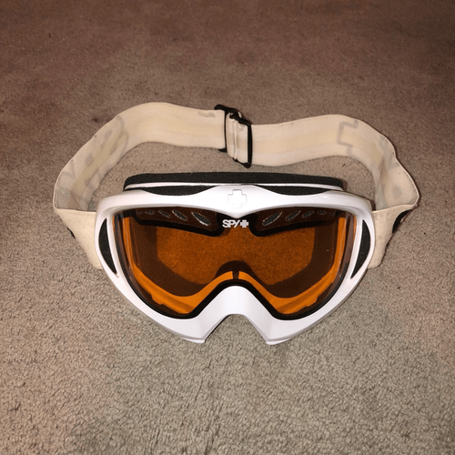 Ing Ski Goggles Orange Tint White