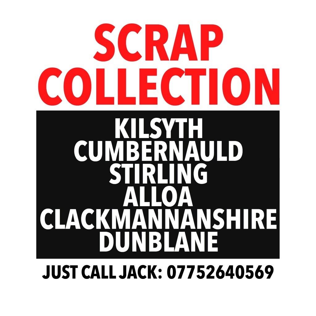 Free scrap metal collection in Stirling Gumtree