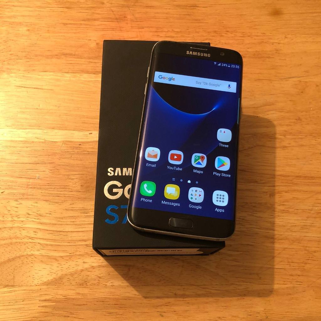 Samsung Galaxy S7 Edge 32gb Black Onyx Unlocked...!!! in Sandwell