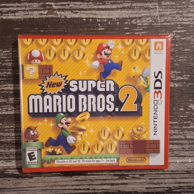 New Super Mario Bros 2 (Nintendo 3DS, 2013) Brand New SEALED PACKAGE