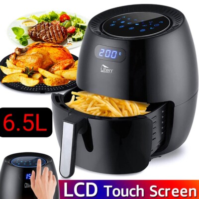 Uten Air Fryer 6.5L Digital LCD Oven 1800W Healthy Oil Free Low Fat Frying Chips