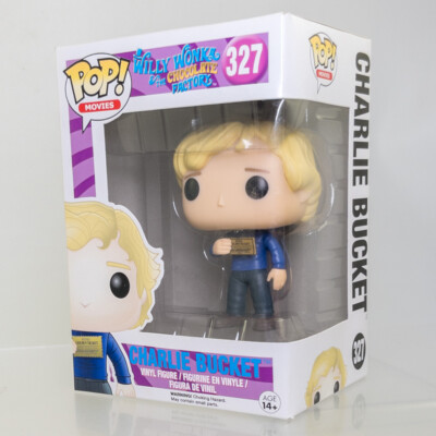 Funko POP! Willy Wonka Original Movie - Vinyl Figure - CHARLIE BUCKET #327 *NM*
