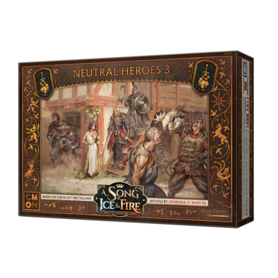 Игра в жанре миниатюр Песнь льда и пламени: Нейтральные герои 3 CMN SIF515