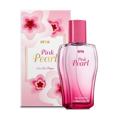 @ RIYA PINK PEARL Eau De Parfum Spray Citrus Rose Long Lasting For Women 100 ML