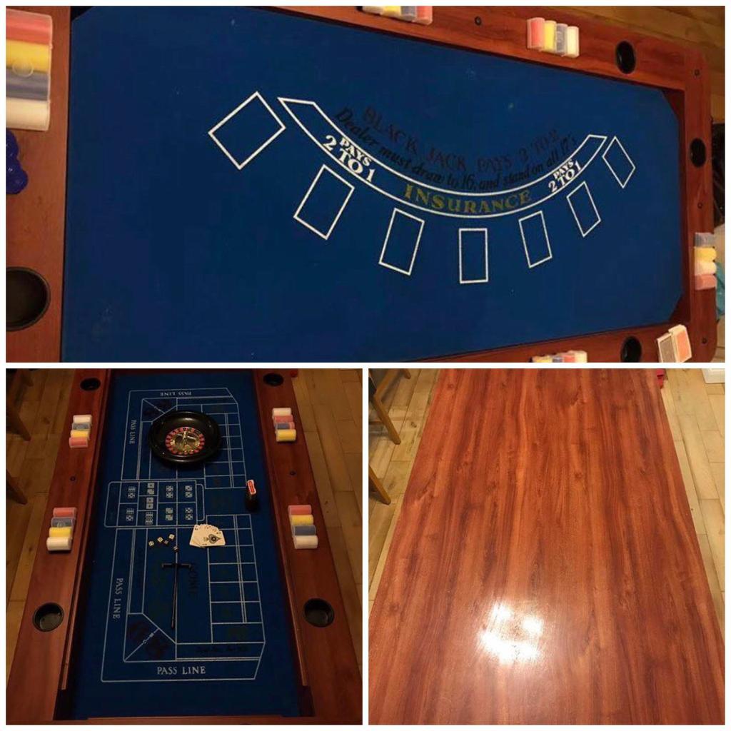Multi game casino table and dining table in Barnstaple, Devon Gumtree