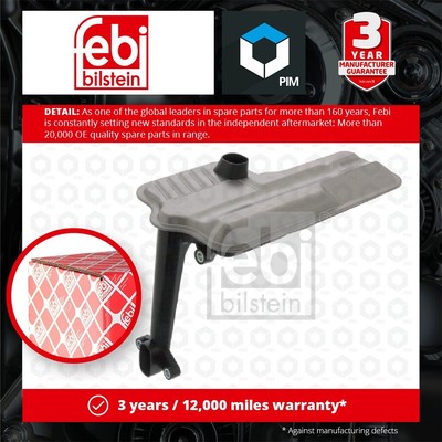 Automatic GearBox Oil Filter fits AUDI A4 B8 2.0D 07 to 15 Transmission Febi New