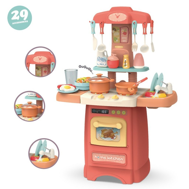 play kitchen set with running water