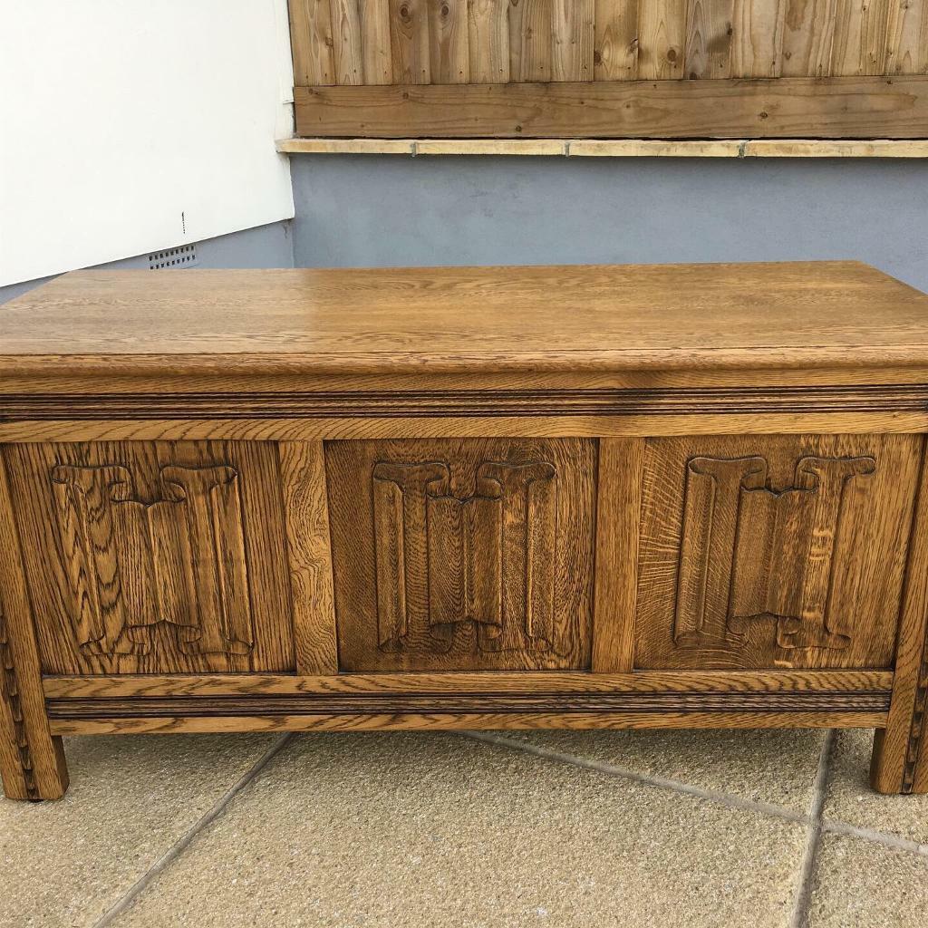 Oak blanket box. Otterman in Penryn, Cornwall Gumtree