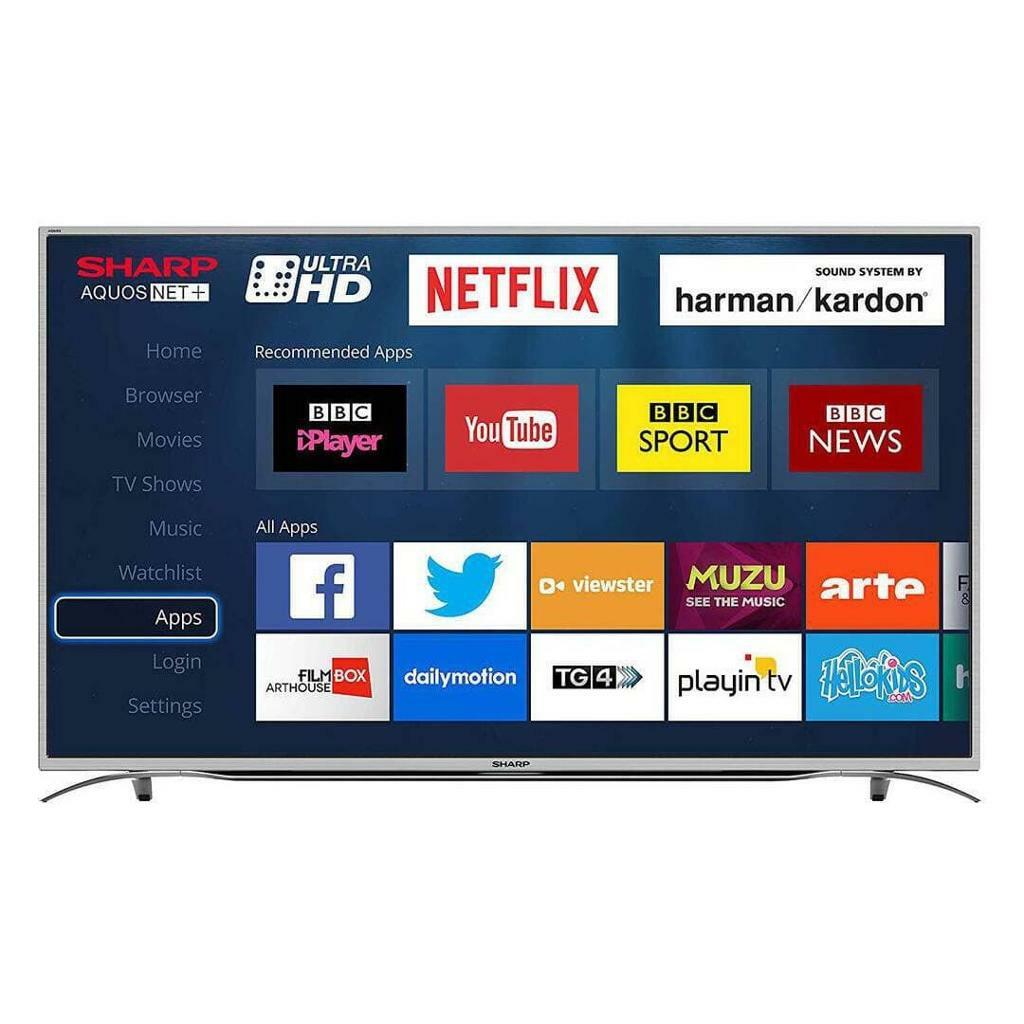 55 inch sharp smart 4K ultra HD tv in Swindon, Wiltshire Gumtree