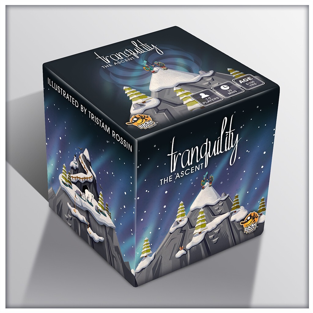 Tranquility The Ascent - Самостоятельное продолжение карточной игры Lucky Duck Games Family Solo