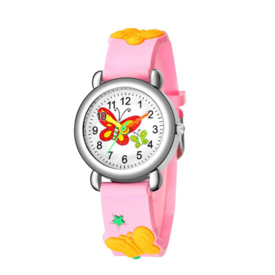 Children Cute Cartoon Pattern Kids Electronic Watch Quartz Analog Wrist Watch