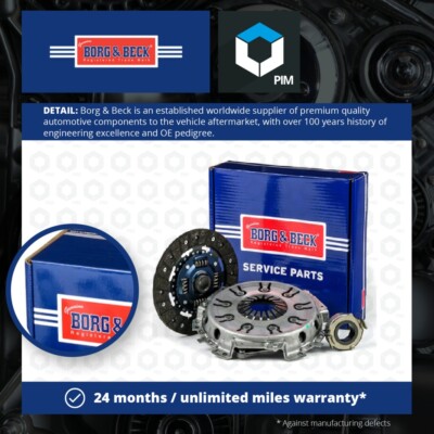 Clutch Kit 3pc (Cover+Plate+Releaser) fits TOYOTA STARLET EP91 1.3 96 to 99 B&B