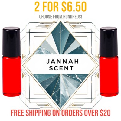 5ml Roll-On Body Oil   2 For $6.50   Premium Quality - Long-Lasting - Uncut