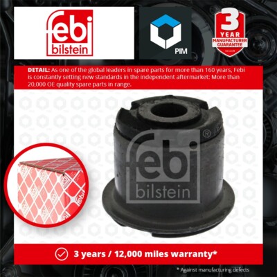 Wishbone / Control / Trailing Arm Bush fits CITROEN XANTIA 2.1D Front Lower Febi