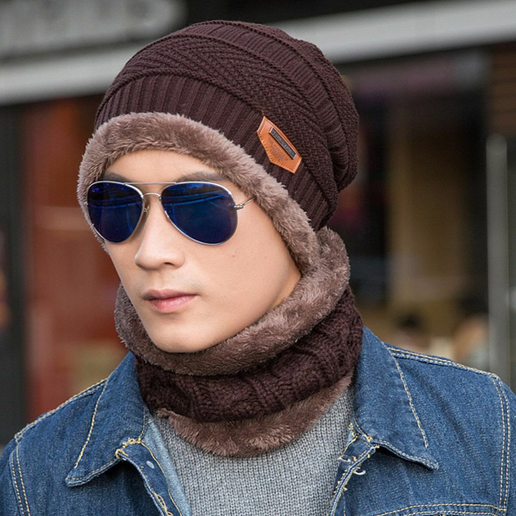 hat and scarf gift set mens