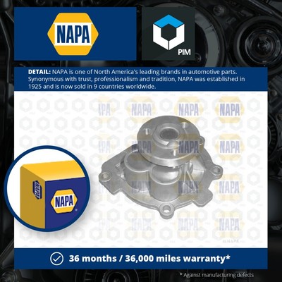 Water Pump fits VAUXHALL SIGNUM Z03 1.8 05 to 08 Z18XER Coolant NAPA 1334142 New