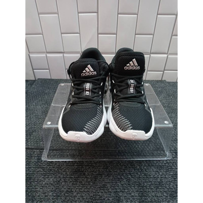 Adidas Boys DON Issue 2 Basketball Shoes Black White FW8751 Lace Up Mesh 5 M New