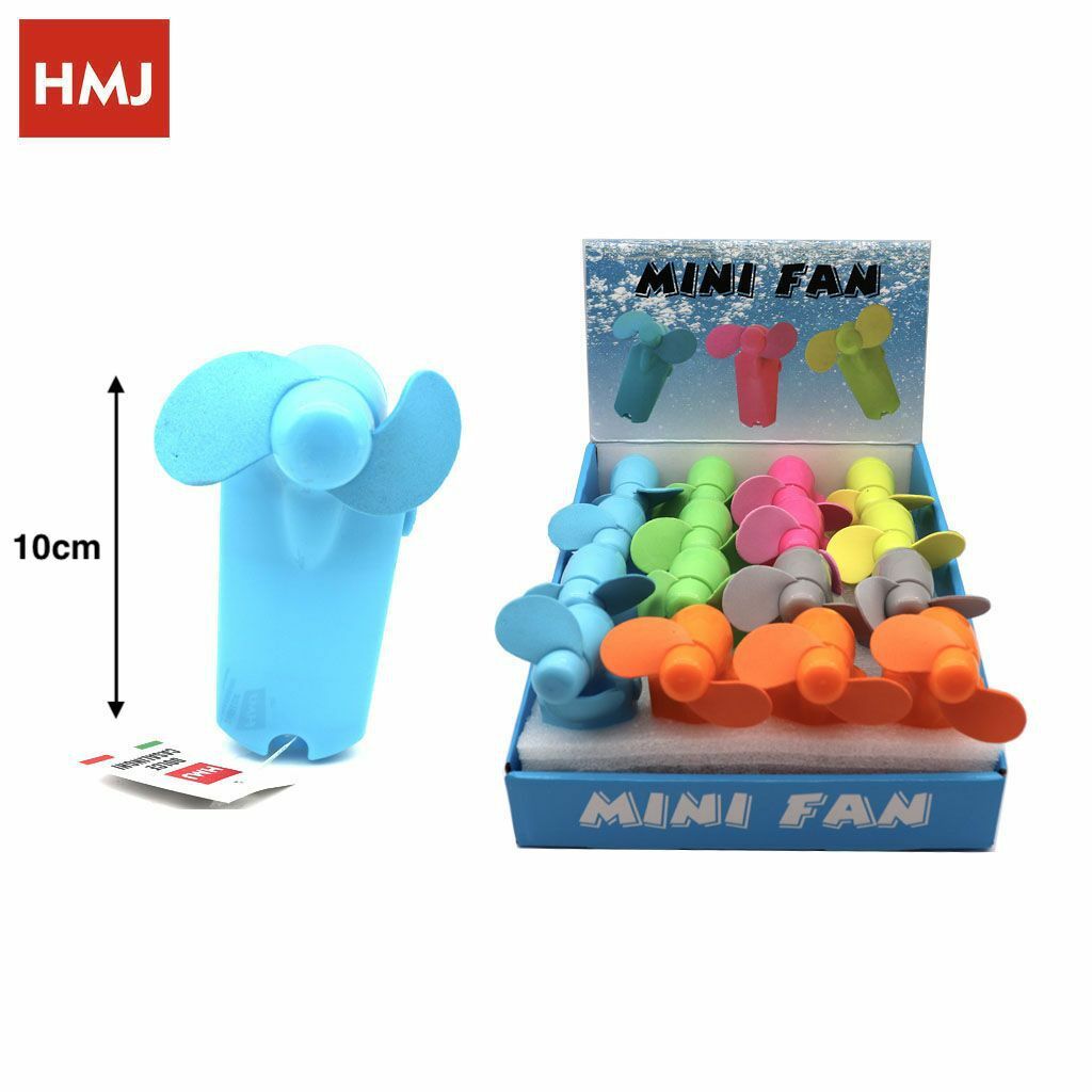 Set 12 Pezzi Mini Ventilatore Colorato Ventole Morbide hmj