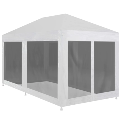 Party Tent With 6 Mesh Sidewalls 6x3 M vidaXL