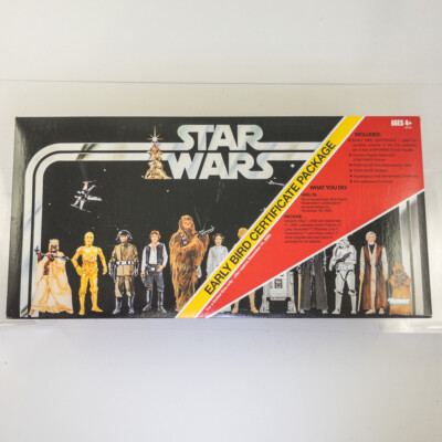 Star Wars Early Bird Certificate Package *DISPLAY BOARD ONLY - NO FIGURES*