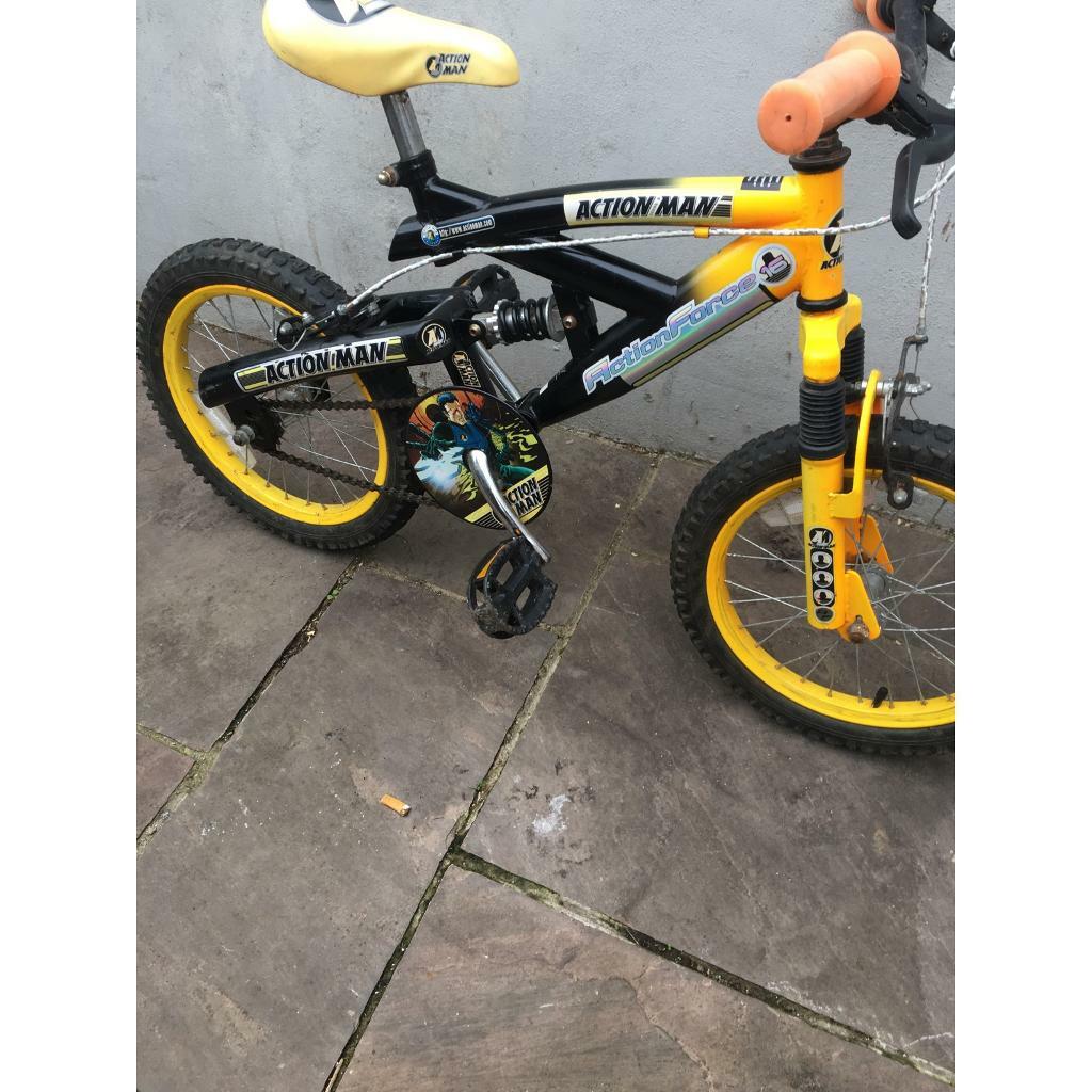 action man bicycle