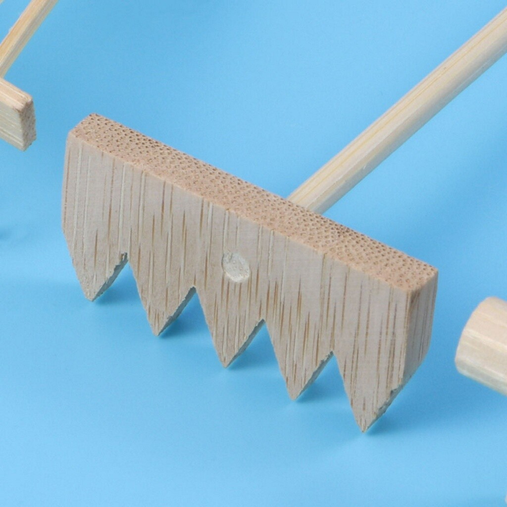 3 Pcs Rakes Zen Garden Sand Decorative Mini Meditation Tabletop Rakes