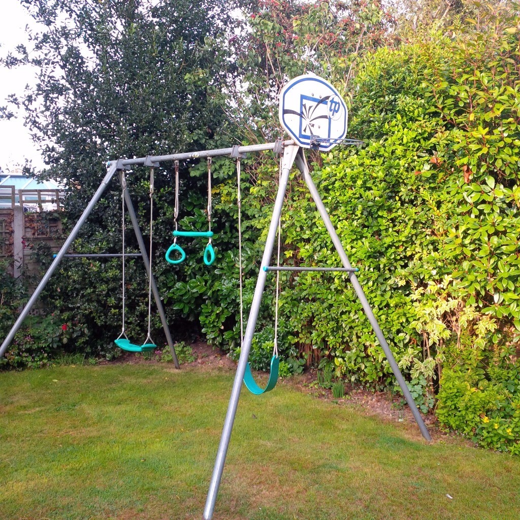 TP Triple Giant Swing with Basketball Hoop in Witham, Essex Gumtree