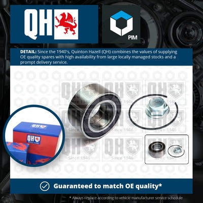 Wheel Bearing Kit fits FORD FIESTA Mk5 ST150 2.0 Front 05 to 08 N4JB QH Quality