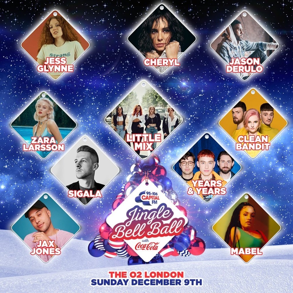 Capital Jingle Bell Ball 2024 Lineup Dorey