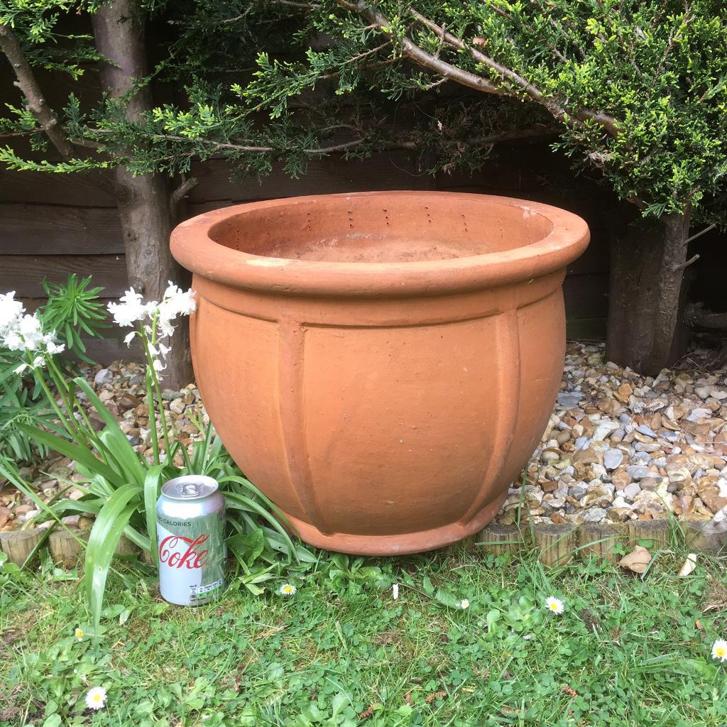 Vintage Large Terracotta Garden Planter/Pot in Bournemouth, Dorset