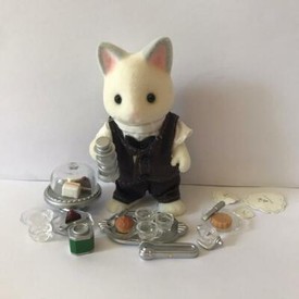 sylvanian families butler set