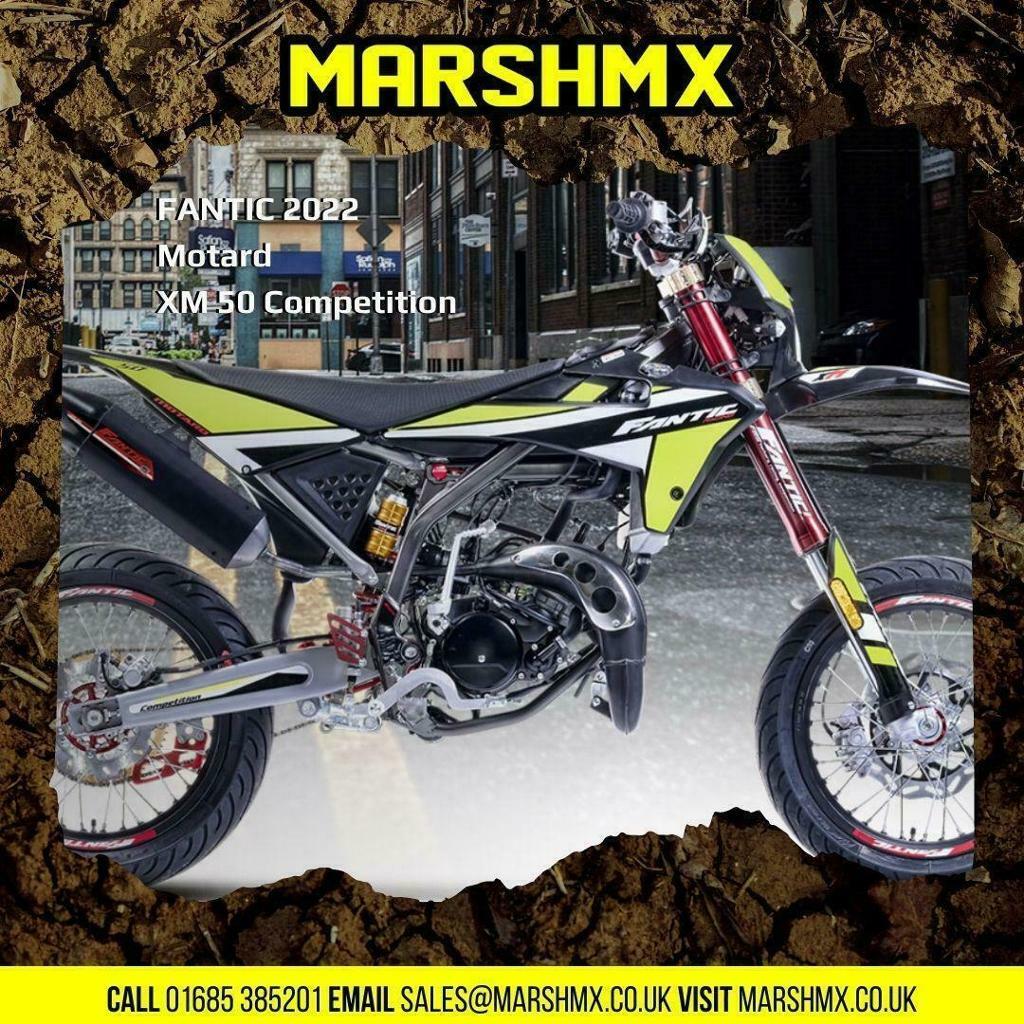 Fantic XM Motard Competition 50cc 2022 Model-Nil Deposit Finance Available  | in Merthyr Tydfil | Gumtree